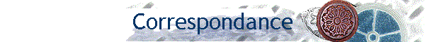 Correspondance